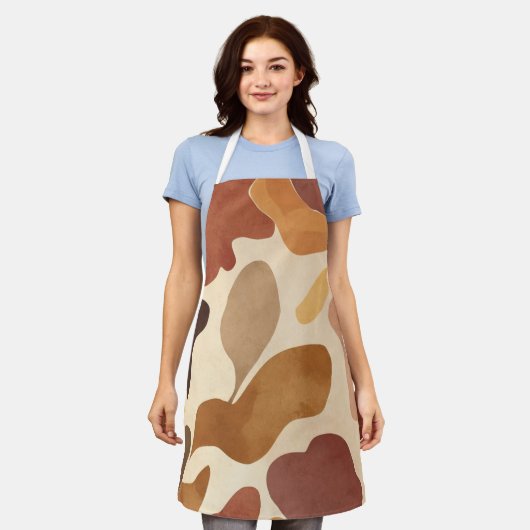 All-Over Print Schort, Medium Schort (Gedragen)