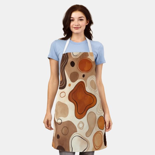 All-Over Print Schort, Medium Schort (Gedragen)
