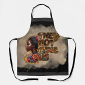 All-over print Schort, medium - ze houden niet van Schort (Voorkant)