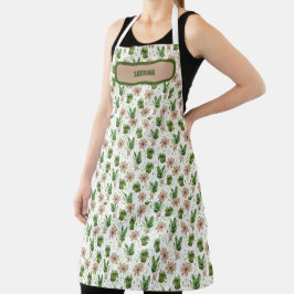 All-Over Print Schort met botanisch eendenpatroon