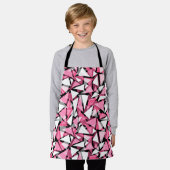 All-over Print Schort naadloze geometrische drieho (Gedragen)