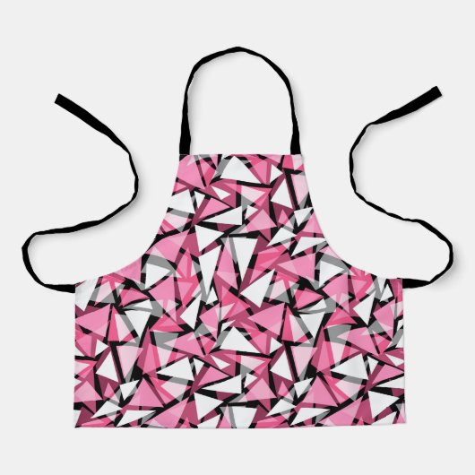 All-over Print Schort naadloze geometrische drieho (Voorkant)