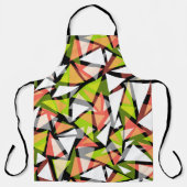 All-over Print Schort naadloze geometrische drieho (Voorkant)