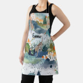 All-Over Print Schort Natuur Scene (Insitu)