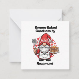 All-Over Print Schort Notitiekaartje
