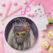 All-Over Print Schort Papieren Bordje (Feest)