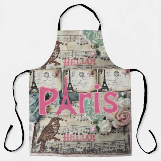 All Over Print Schort Paris, Frankrijk (Voorkant)