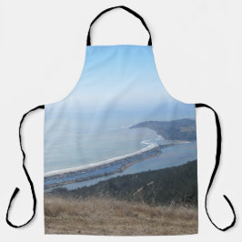 All-Over Print Schort Stinson Beach Mt Tamalpais