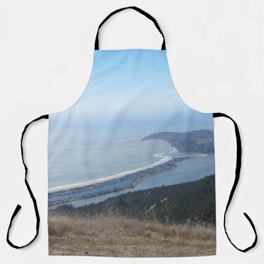 All-Over Print Schort Stinson Beach Mt Tamalpais (Voorkant)