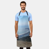 All-Over Print Schort Stinson Beach Mt Tamalpais (Gedragen)