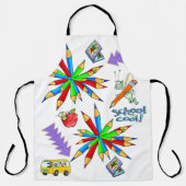 All Over Print Schort Terug naar school is Cool (Voorkant)