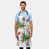 All Over Print Schort Terug naar school is Cool (Gedragen)