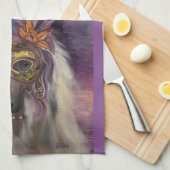 All-Over Print Schort Theedoek (Quarter Fold)