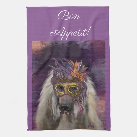 All-Over Print Schort Theedoek (Verticaal)