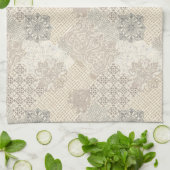 All-Over Print Schort Theedoek (Gevouwen)