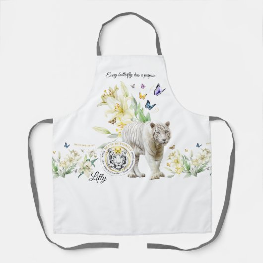 All-Over Print Schort Tiger (Voorkant)