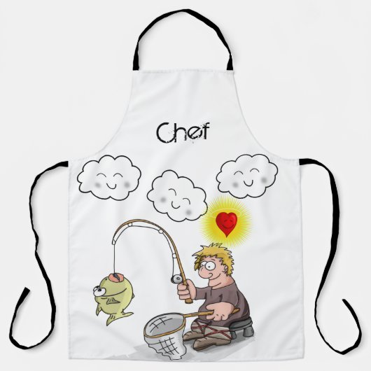 All Over Print Schort Visser Vist (Voorkant)