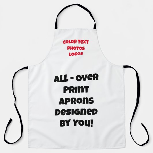 All - Over Print Schorten door u (Voorkant)