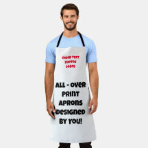 All - Over Print Schorten door u