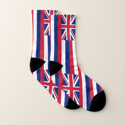 All Over Print Socks met vlag van Hawaïi Sokken (Paar)