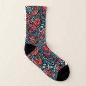All-Over-Print Socks voor japanse stijl Sokken (Links binnenkant)