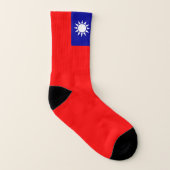 All Over Print Sokken met Taiwanese vlag (Links binnenkant)