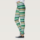 All-over print Striped Leggings (Links)
