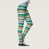 All-over print Striped Leggings (Rechts)