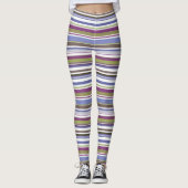 All-over print Striped Leggings (Voorkant)