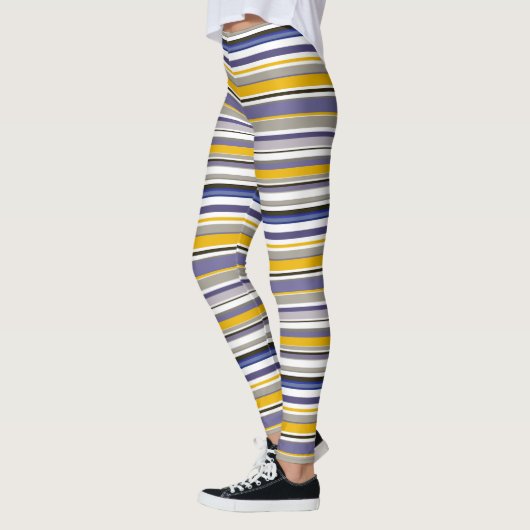 All-over print Striped Leggings (Links)