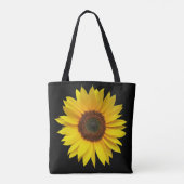 All-Over Print Sunflower Canvas tas (Achterkant)
