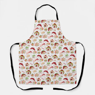 All-over Print Sushi Pattern Schort