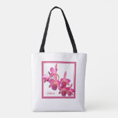 All-Over-Print Tas roze rode meloen-inktappels (Achterkant)