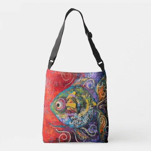 All-Over-Print Tas, schouder Tas (Achterkant)