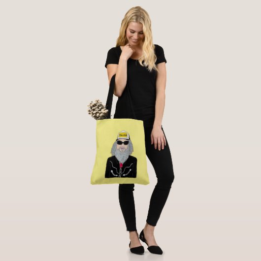 All-Over-Print Tas, schouder Tas (Op model)