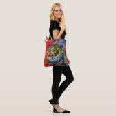 All-Over-Print Tas, schouder Tas (Op model)