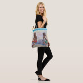 All-Over-Print Tas, schouder Tas (Op model)