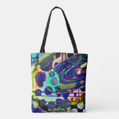 All-Over-Print Tas, schouder Tas (Achterkant)