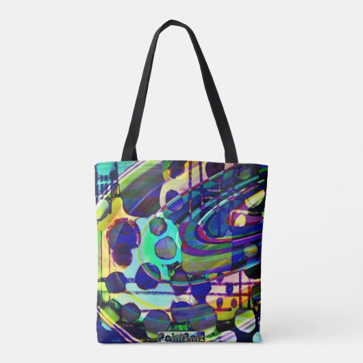 All-Over-Print Tas, schouder Tas (Achterkant)