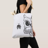 All-Over-Print Tas, schouder Tas | Lion Dance (Dichtbij)