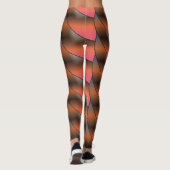 All-Over-Print trendy patroon Leggings (Achterkant)