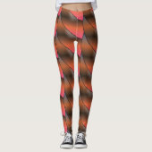 All-Over-Print trendy patroon Leggings (Voorkant)