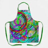 All-over Print Women's Schort "Ring Toss" (Voorkant)