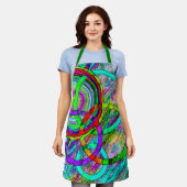 All-over Print Women's Schort "Ring Toss" (Gedragen)