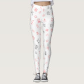 All Over Printed Christmas Leggings (Voorkant)