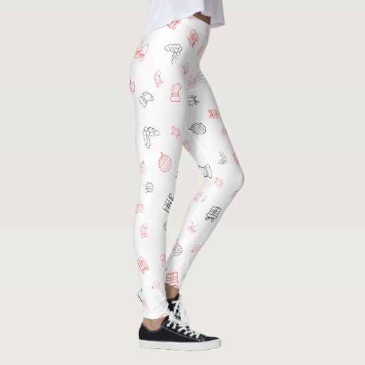 All Over Printed Christmas Leggings (Rechts)