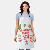 All-over Schort Cookie Swap 2023 Afdrukken (Gedragen)