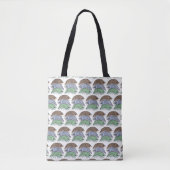 All-Over Tote - 3 Pill Bugs (patroon wit) Bag (Voorkant)