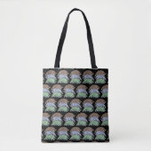 All-Over Tote - 3 Pill Bugs (patroon zwart) Bag (Voorkant)