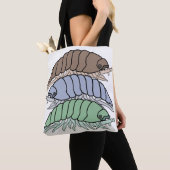 All-Over Tote - 3 Pissebedden (wit) Bag (Dichtbij)